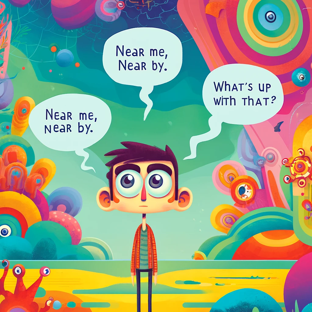 local near me, near by searches, whats up with that?