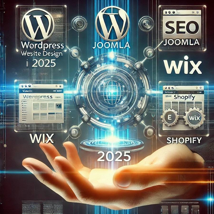 Best Website Design Platforms in 2025: WordPress, Joomla, Wix or Shopify