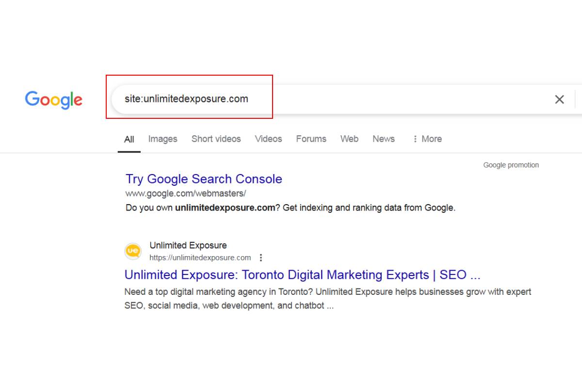 Use the "site:" Search Operator