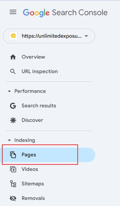 Use Google Search Console