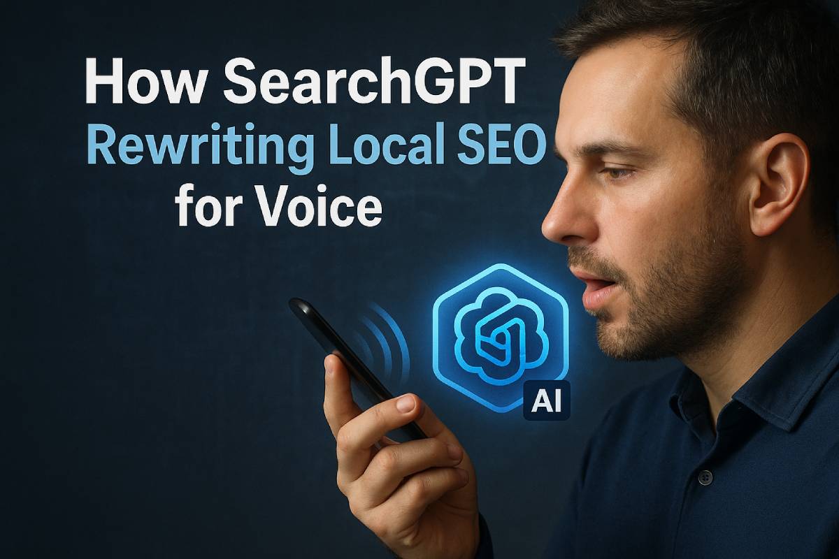 How SearchGPT is Rewriting Local SEO for Voice: Your Business Playbook