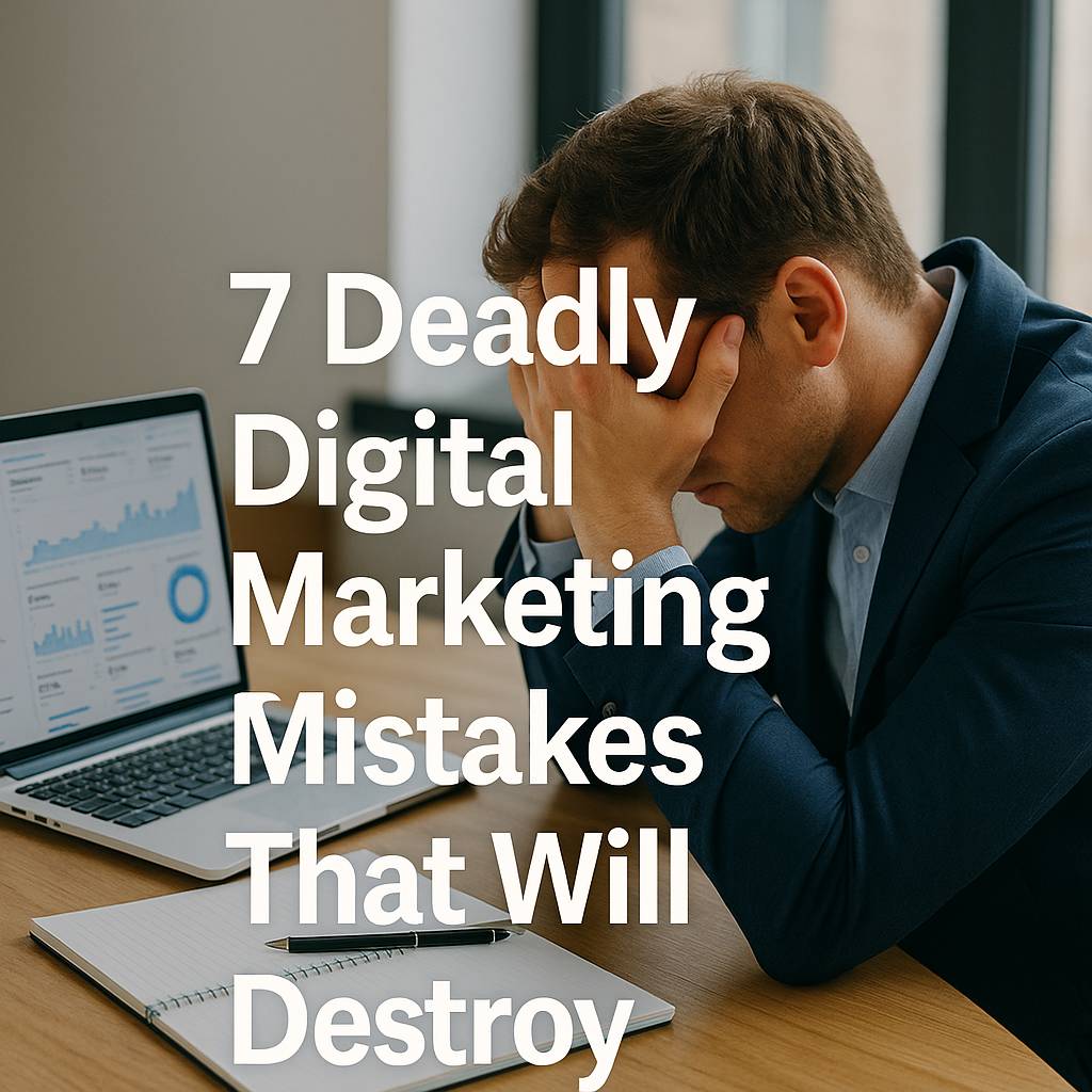 7 Deadly Digital Marketing Mistakes That Will Destroy Your Business