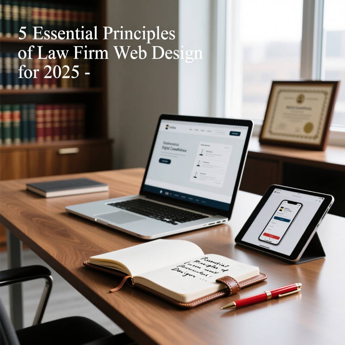 5 Essential Principles of Law Firm Web Design for 2025