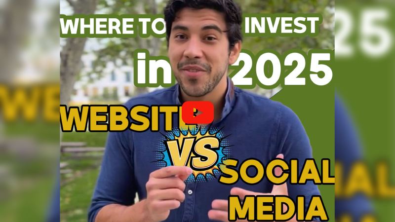 Website vs. Social Media: Where to Focus in 2025?