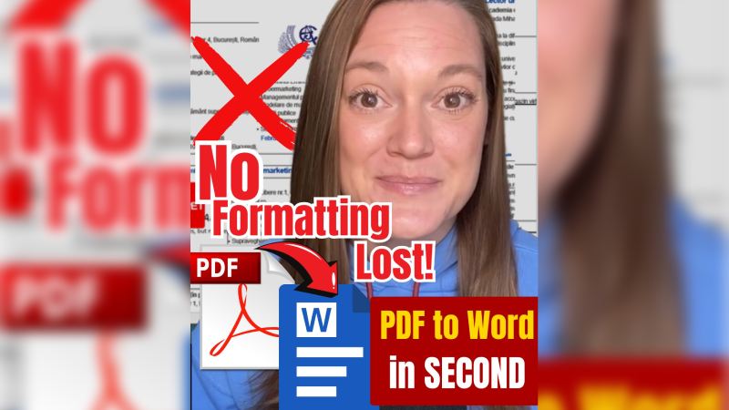 PDF to Word Conversion Hack: Keep Your Formatting Flawless!